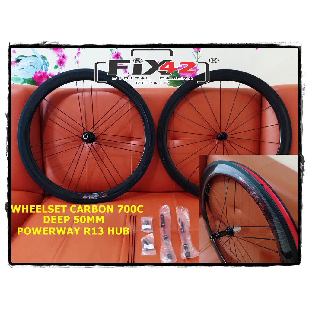 harga wheelset carbon road bike