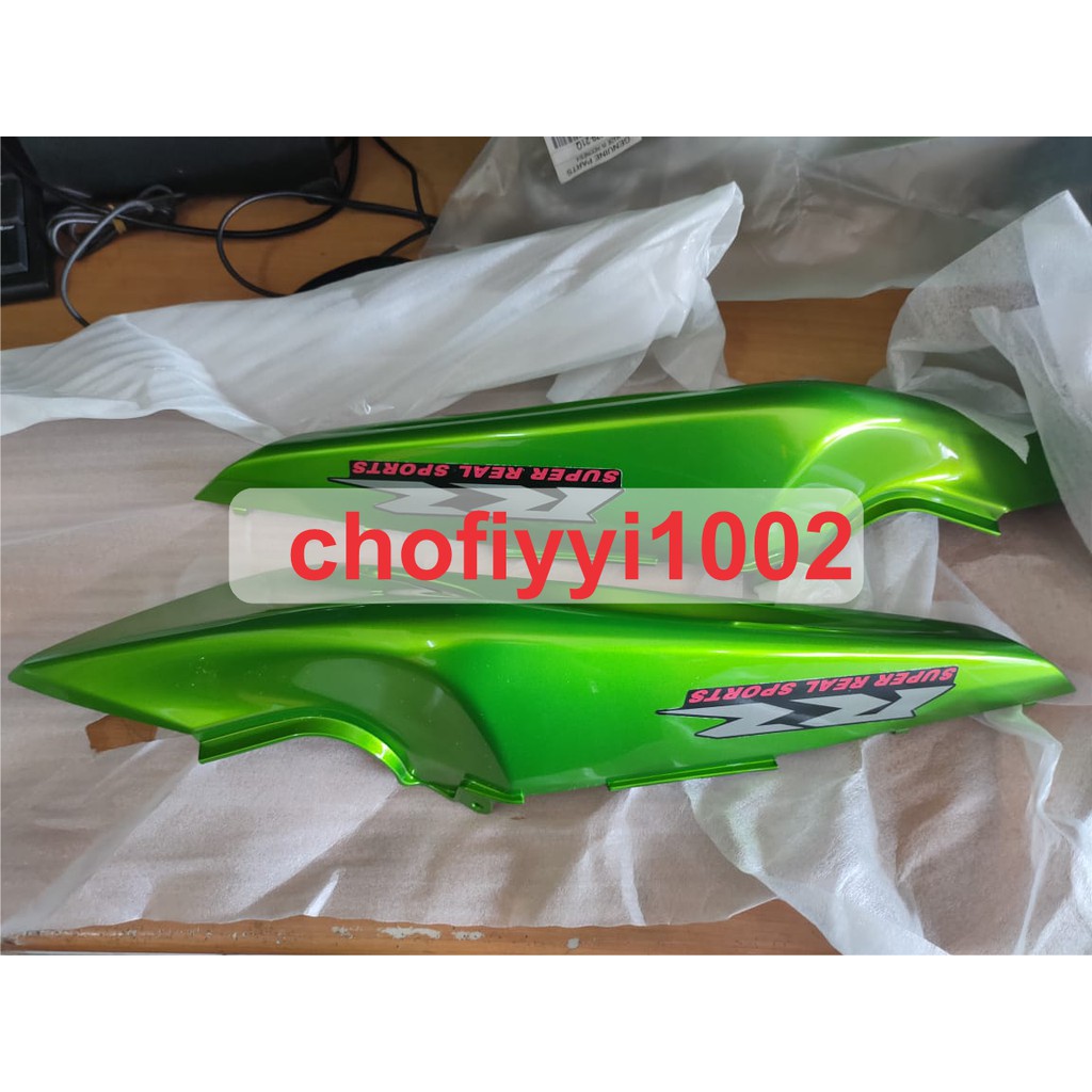 COVER BODY NINJA RR NEW LIS HIJAU METALIK 2015