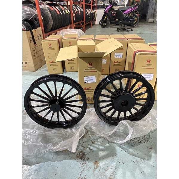 Velg Vrossi P18 copy daytona R14 Untuk Vario 110, Beat karbu, Beat FI, Scoopy old, Scoopy New V125/1