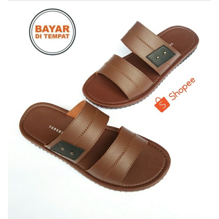 SANDAL PRIA YONGKI KOMALADI//SANDAL PRIA DEWASA YONGKI KOMALADI//SANDAL COWOK//ALAS KAKI PRIA//SENDA
