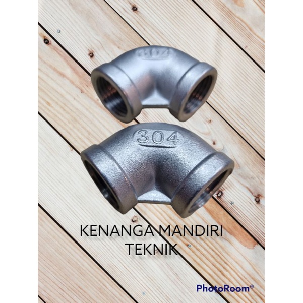 Knee elbow stainless 1 1/4"inch