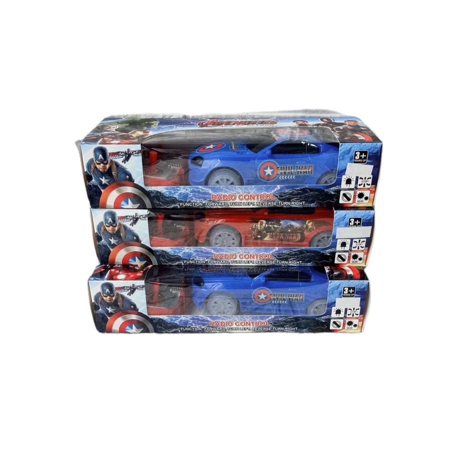 Mainan Anak Laki-laki Tarik dorongan Mobil Remot Mainan RC Remote Control Avenger J600/ Kado Mainan Anak Cowok Mobilan RC Karakter Action Figure