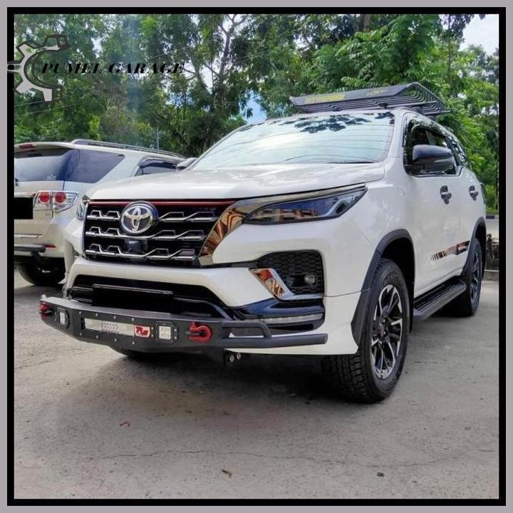 Jual All New Fortuner Trd Gr Vrz Front Bumper Bemper Guard Tanduk Depan