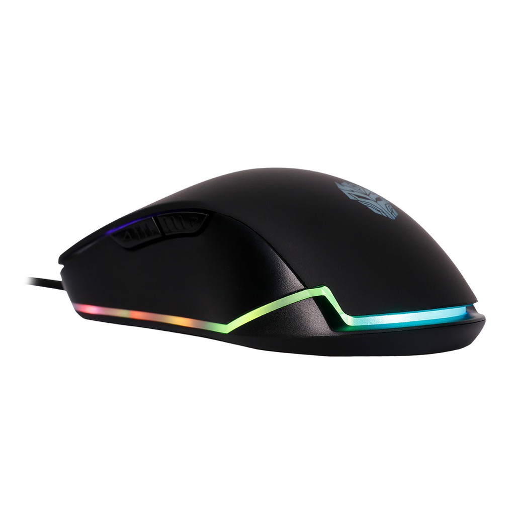 Rexus Mouse Gaming Makro X11 RGB with 6 Buttons - 3200 DPI