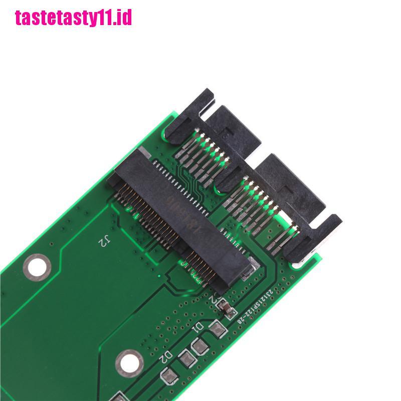 Kartu Adapter Converter Mini Pcie Pci-e mSATA SSD to 1.8 &quot;Micro SATA