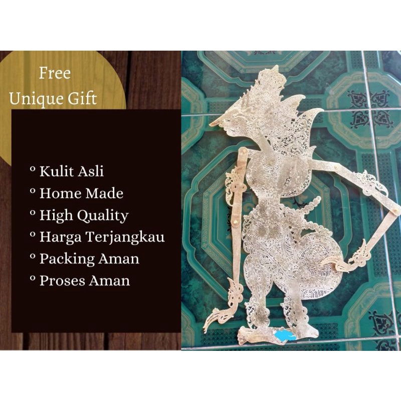 Wayang Kulit Kerbau Krisna Kresna Putihan