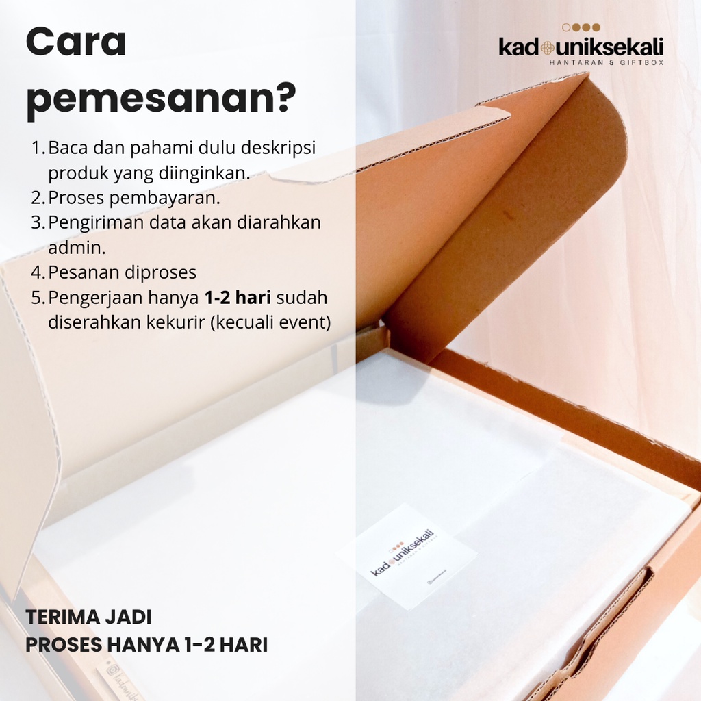 (FREE KEMASAN) Hampers Unik Polaroid in Frame