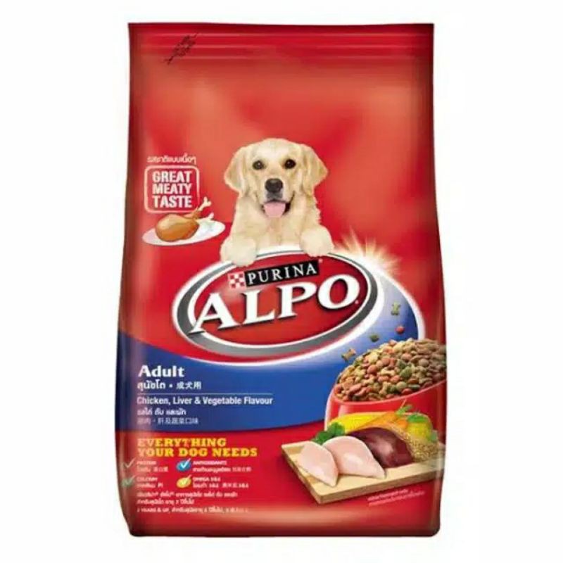 alpo adult chicken dog food 10kg
