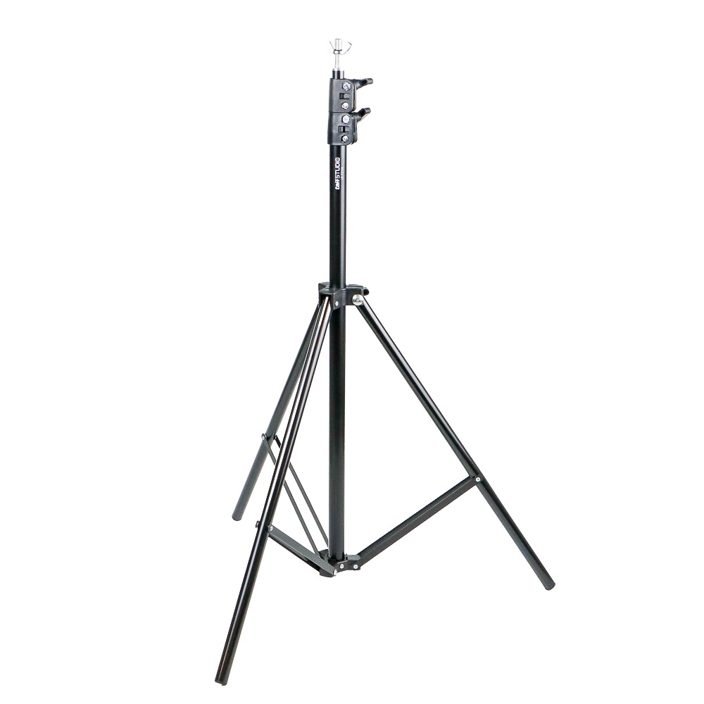 Stand Background Backdrop Photography T-Shape 70x200cm with 2 Clamp Clip - Black