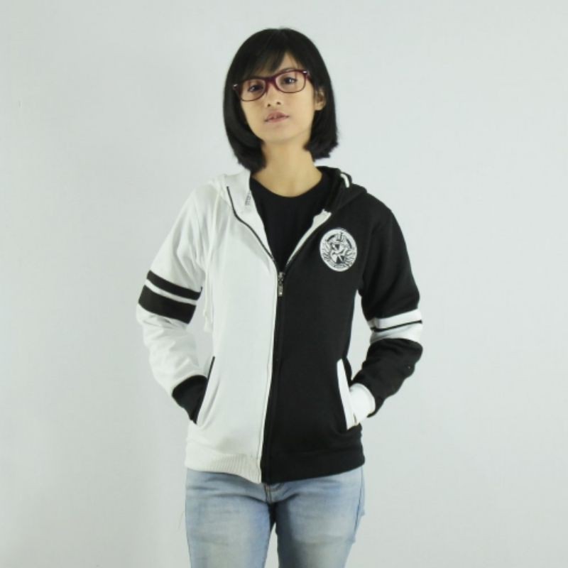 HP41431 MONOKUMA JACKET 2 - DANGAN RONPA HOODIE COSPLAY ANIME JAKET