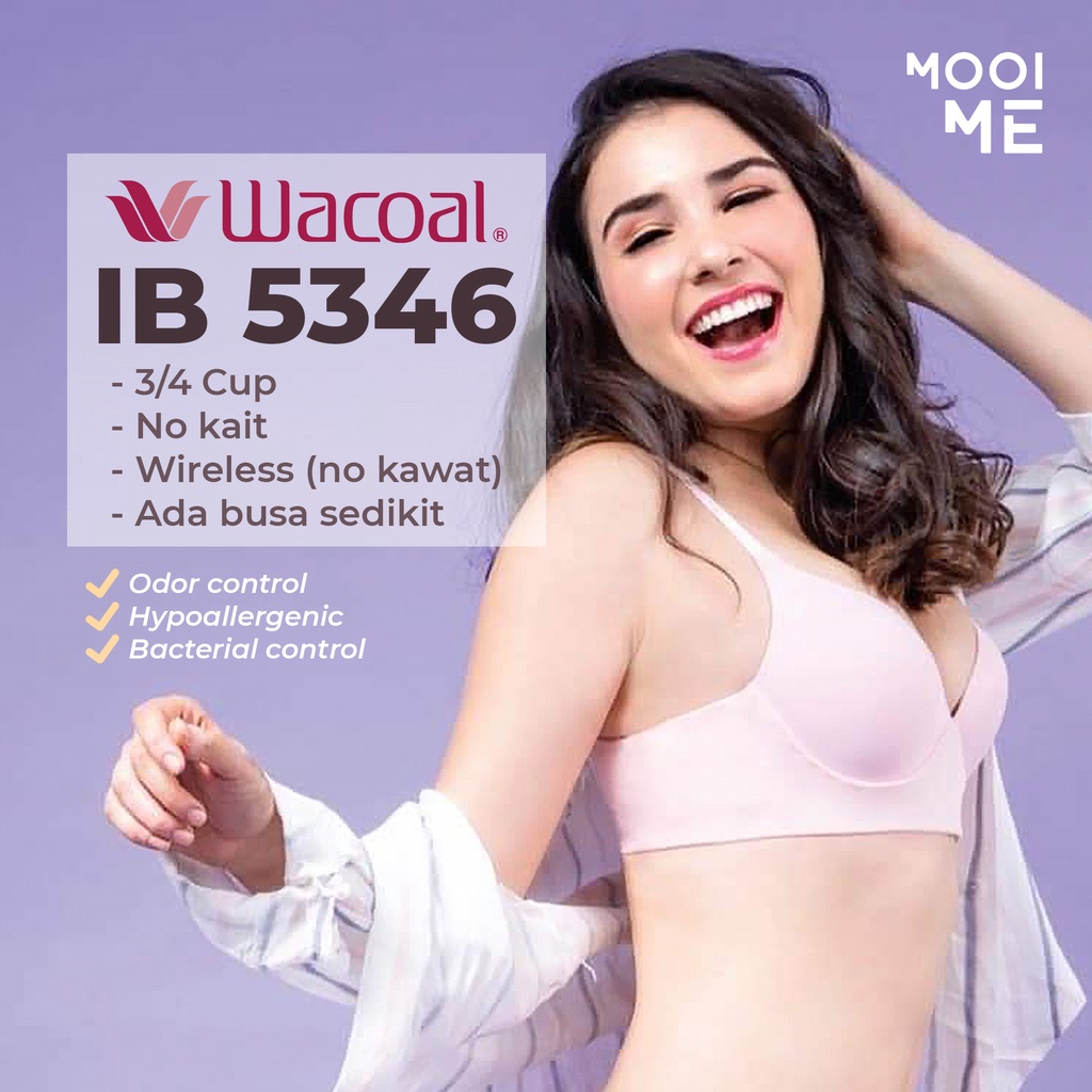 Wacoal Feel Free Wireless 3/4 Cup Bra IB 5346