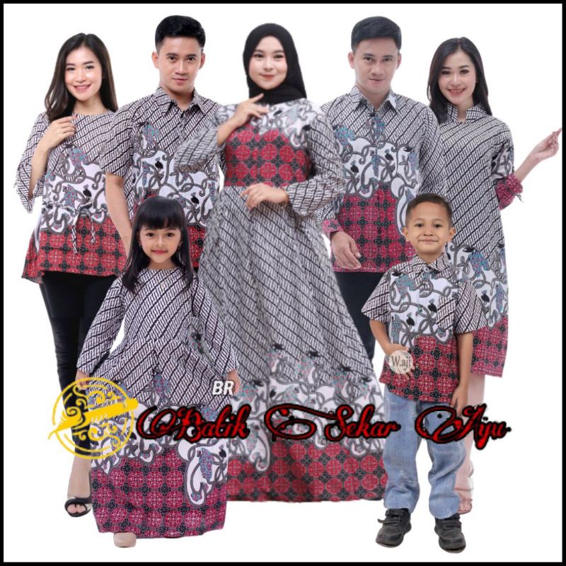 0Baju Batik Couple Keluarga Lebaran 2023 Muslim Warna Putih Motif Morena Mewah Sarimbit Family Atasan Pria Dewasa Pasangan Ayah Dan Anak Laki-laki Lengan Panjang Gamis Ibu Gamis Anak Perempuan Model Elegan Modern Kekinian Terbaru Masakini