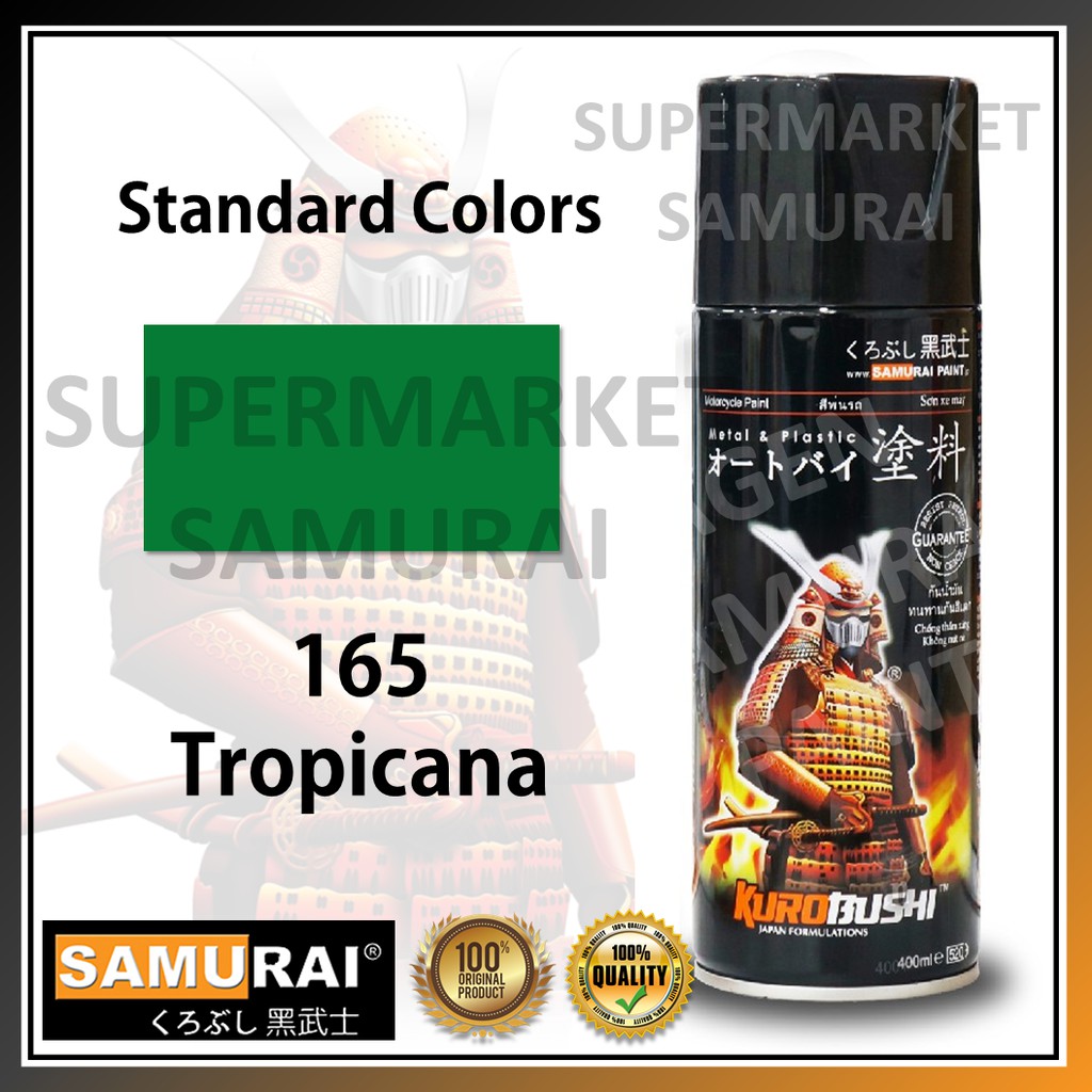 

Samurai Paint 165 Warna Tropicana Warna Standar Cat Pilox Standard Colours