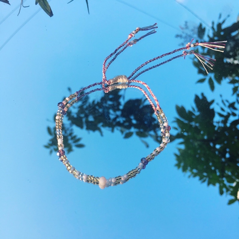 Miyuki pearls bracelet / gelang manik rajut / gelang serut / gelang korea serut / beads bracelet