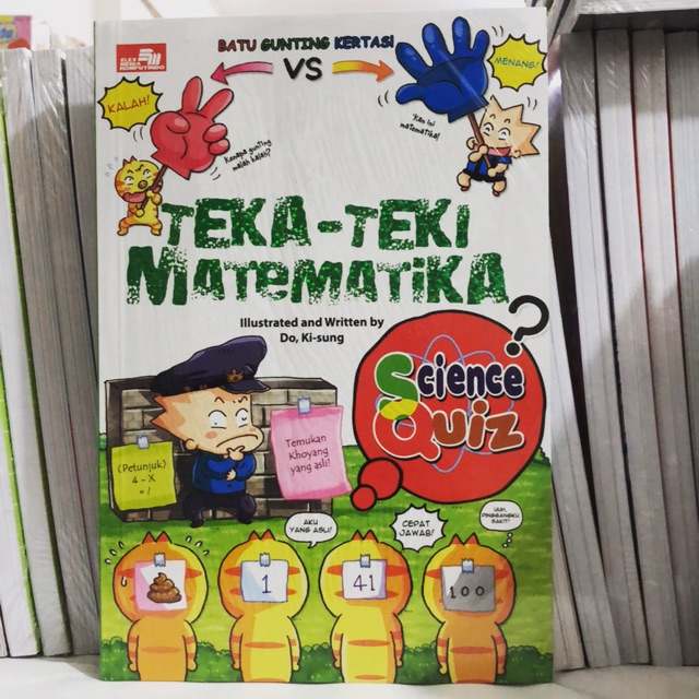 Komik Pendidikan Science Quiz: Teka-Teki Matematika