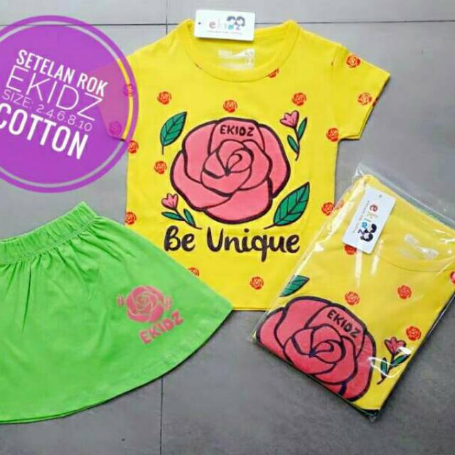 Setelan Rok Anak Ekidz
