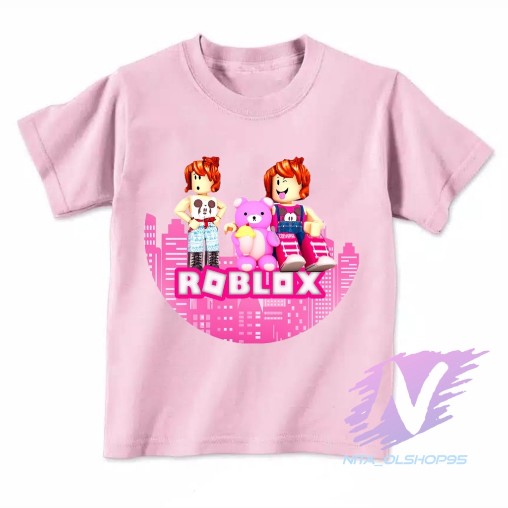 kaos anak baju anak roblox minecraft