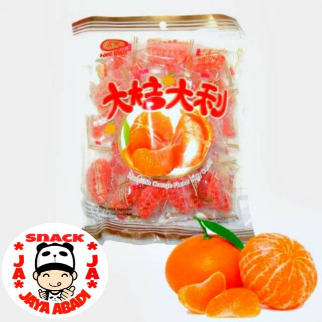 

250GR Jely Jeruk/ Orange Jelly Kiloan/ Permen Jelly Rasa jeruk Asli