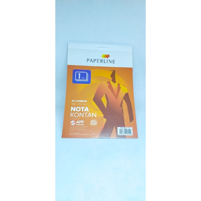 

Buku Nota / Nota Kontan Paper Line kecil Putih