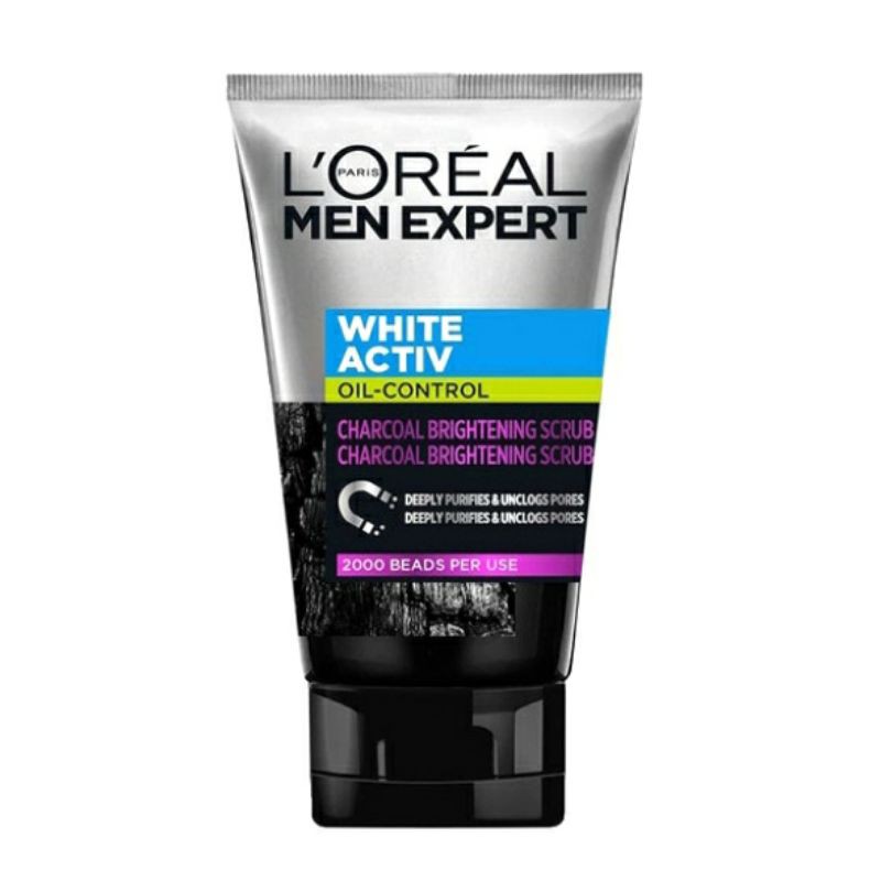 Loreal Men Charcoal Scrub 100ml