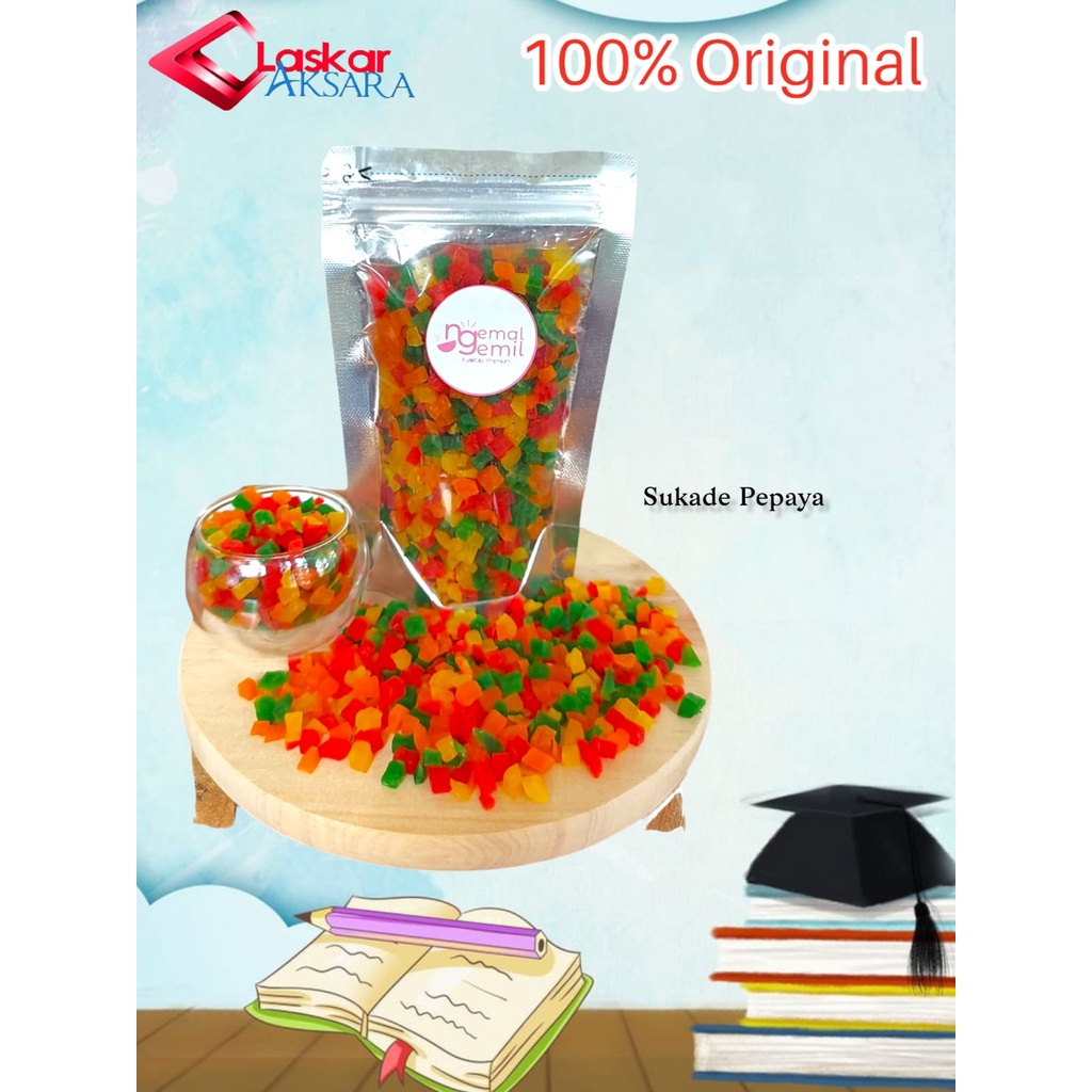 

Sukade Pepaya Mix Warna / Premium