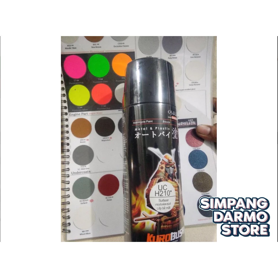 cat semprot spray SAMURAI epoxy abu abu UC H210