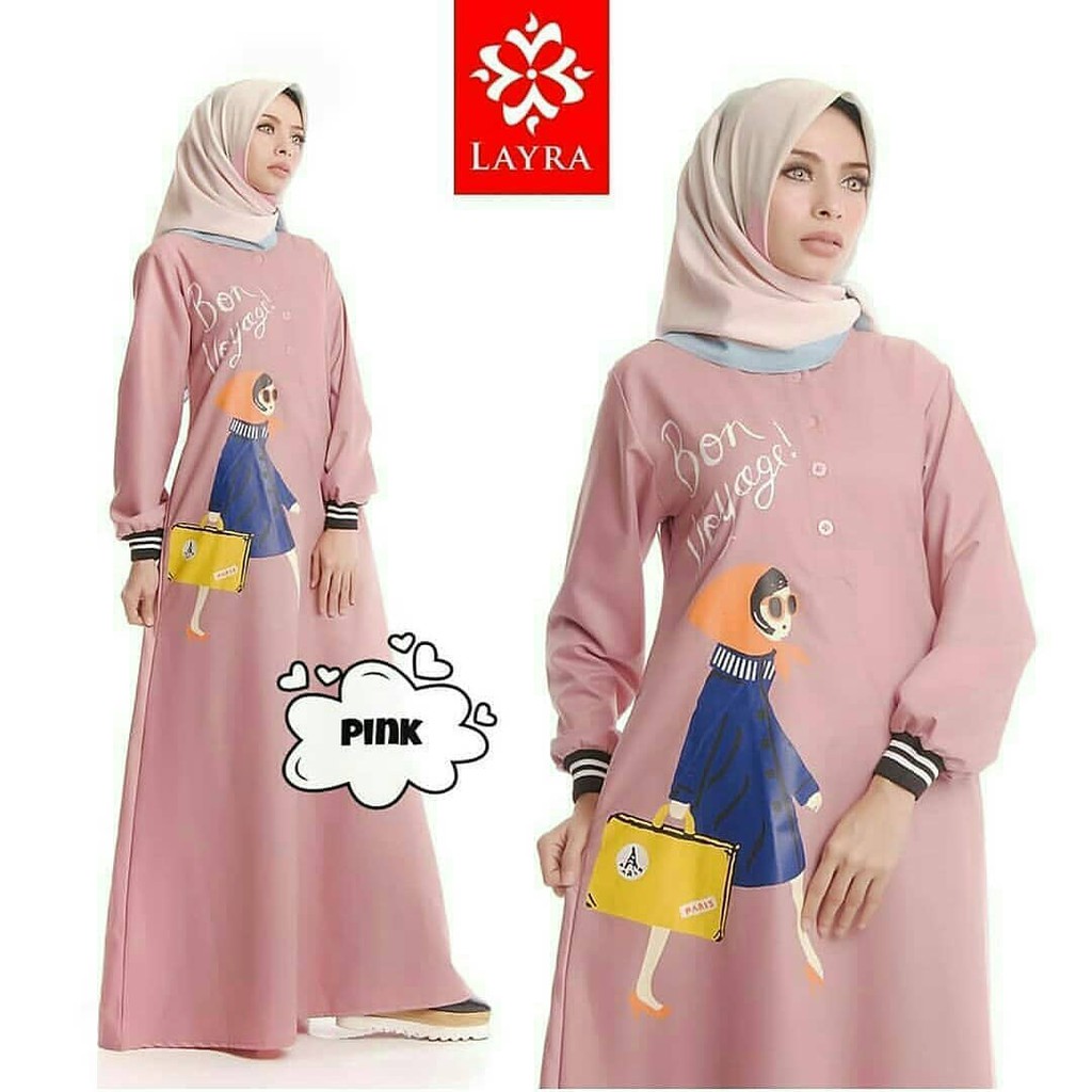 Baju Gamis Delilah Maxi Dress Balotely Muslim Wanita Hijab Terbaru Termurah Baju Hamil Shopee Indonesia