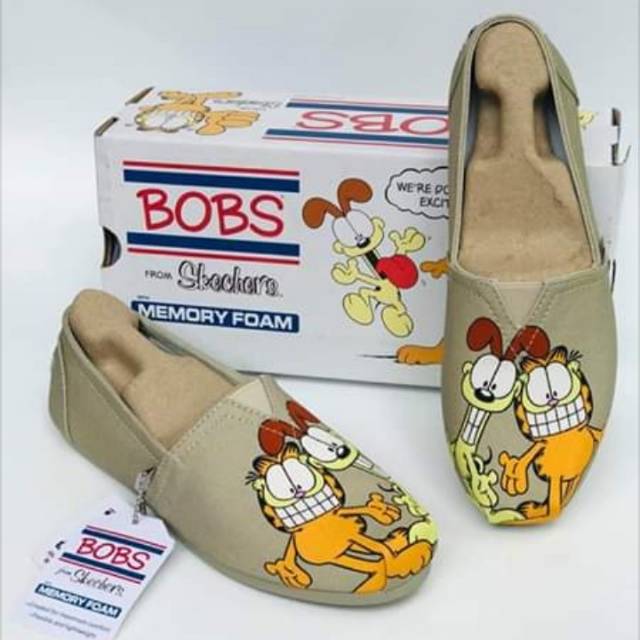 Skechers Bobs edisi Garfield