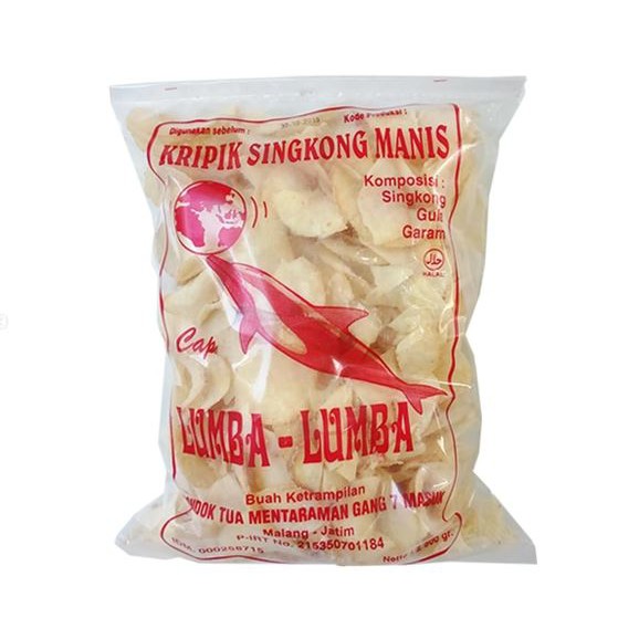 Jual Keripik Singkong Lumba Lumba Manis Asin 500gr Shopee Indonesia