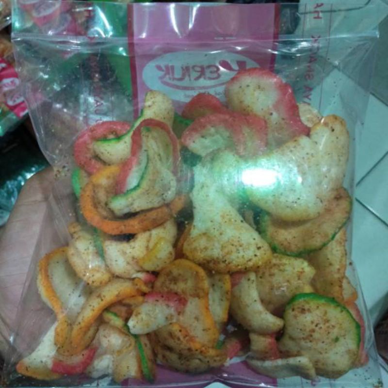 

Snack Cemilan Kerupuk Jablay Pedes