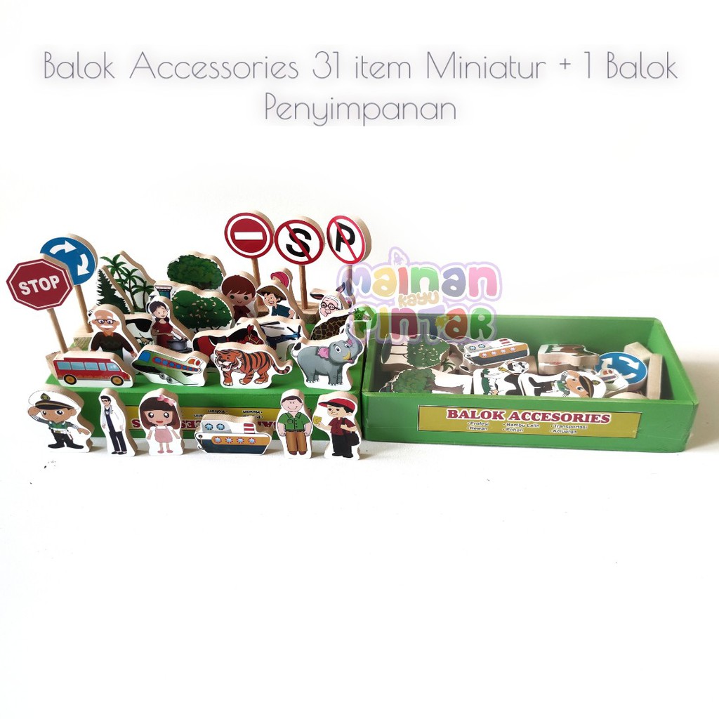 Rapid Toys Set Balok Accesories Kualitas SNI