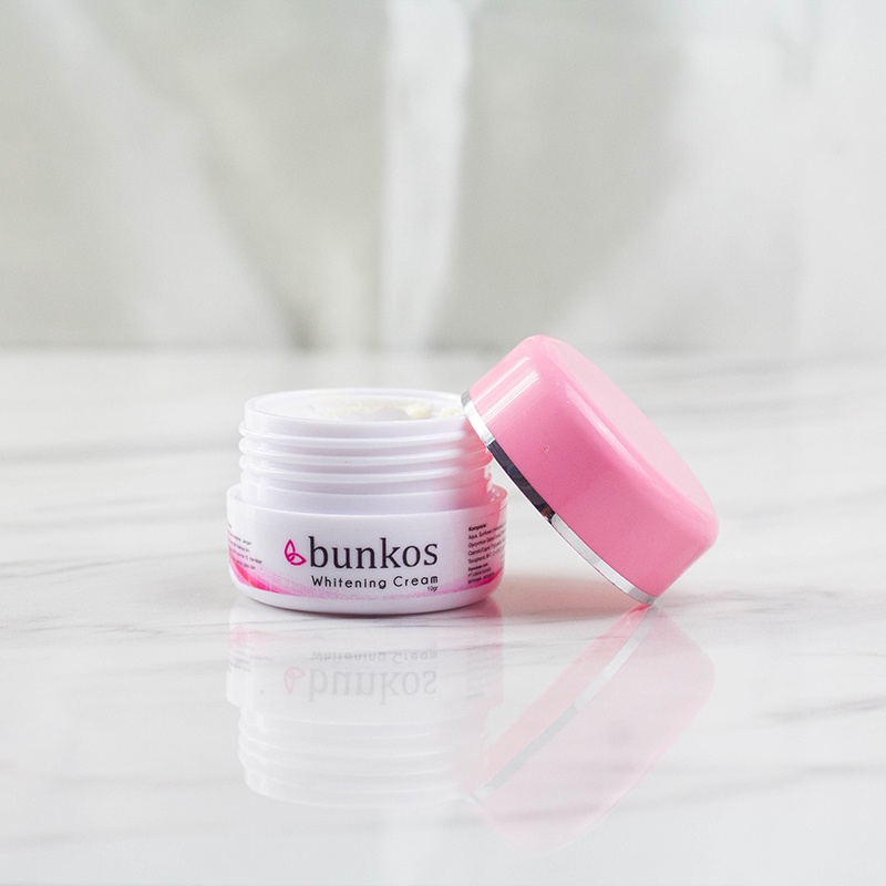 Bunkos whitening night cream bpom original 10gr