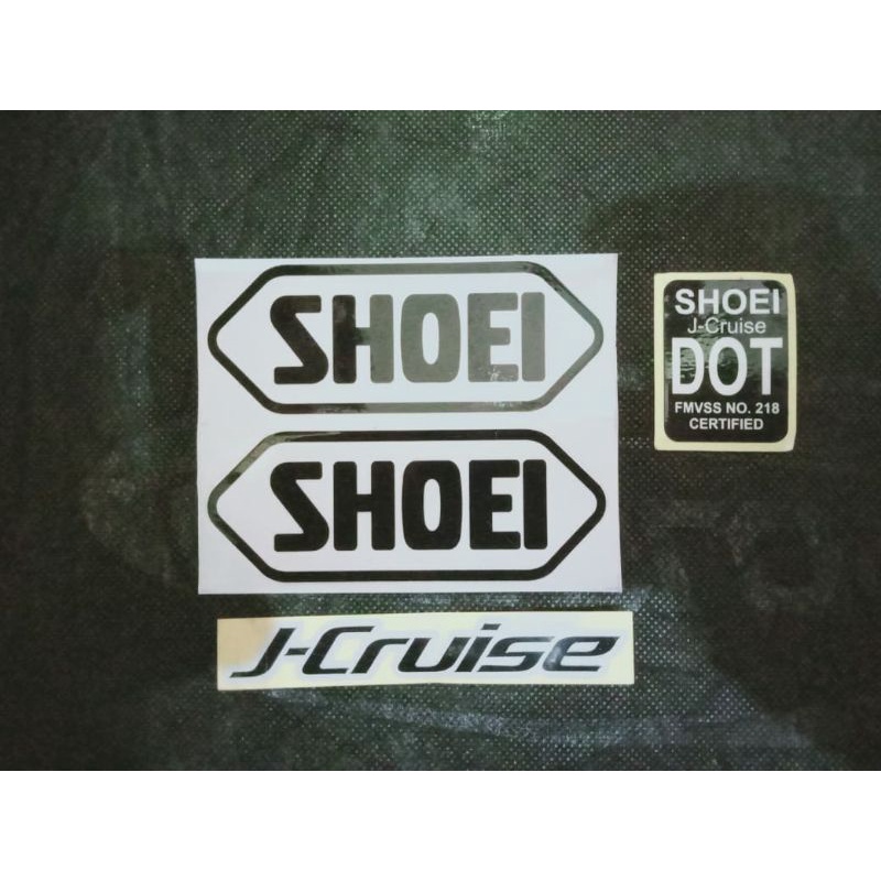 Stiker SHOEI J-Cruise set