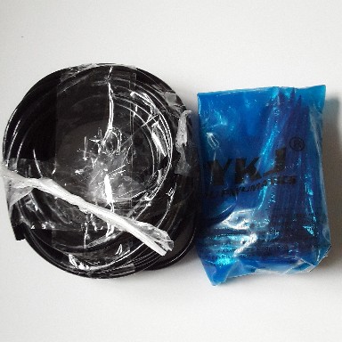 Nepel Ulir 5mm Nipel Konektor Pvc Drat Luar Hidroponik Ke Selang Pe 3/5 Mm