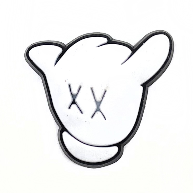 Jibbitz kaws Crocs wanita charms sendal PVC pin Aksesoris DIY Bahan Untuk Dekorasi Sepatu Hadiah pria