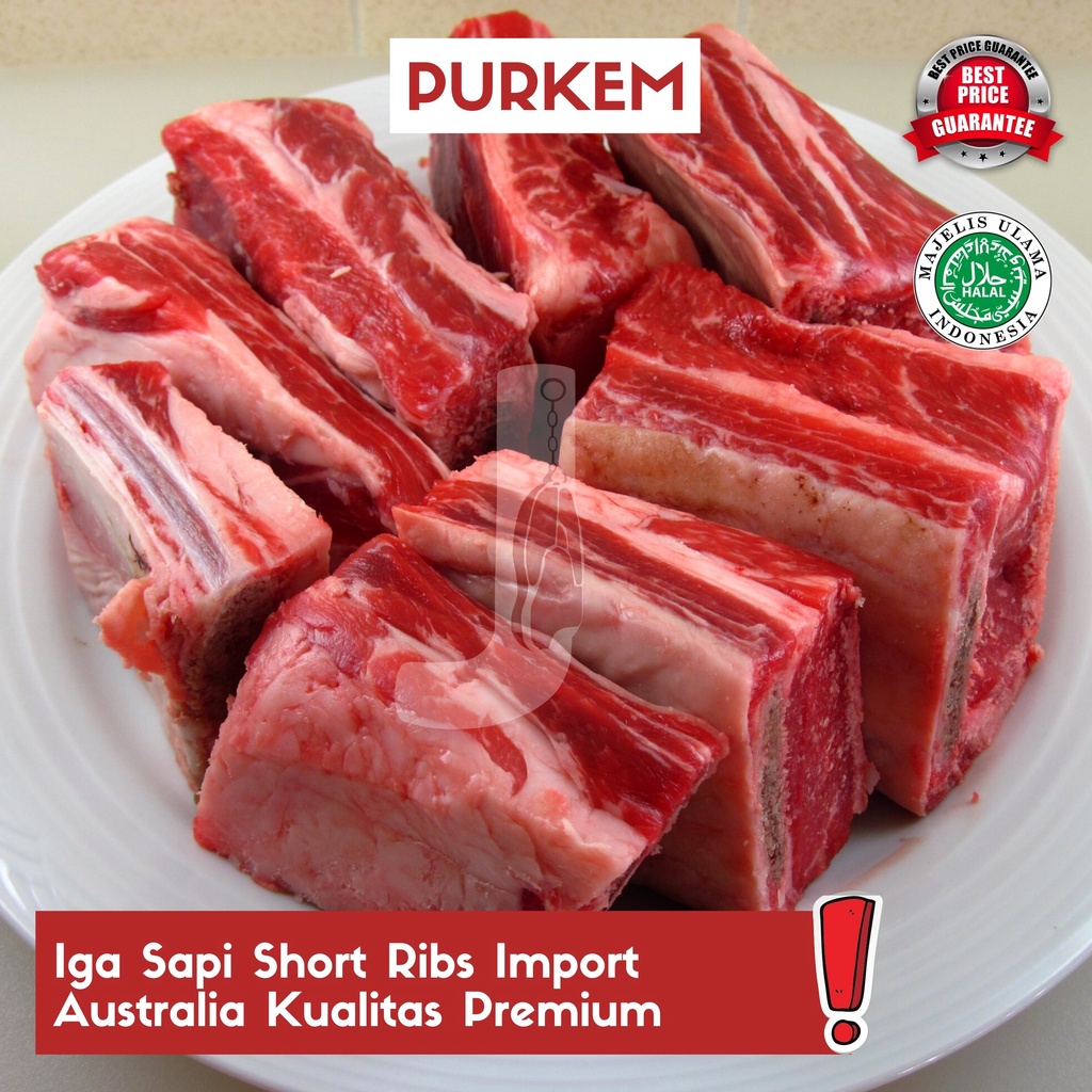 

Iga Sapi Short Ribs Import Australia Kualitas Premium - Puri kembangan