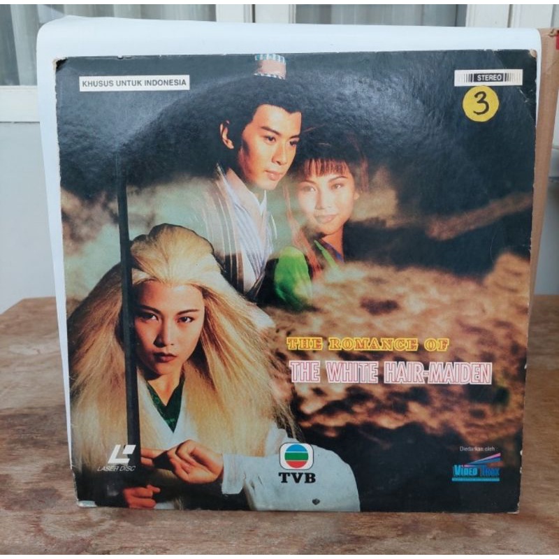 Kaset Laser disc The White Hair Maiden