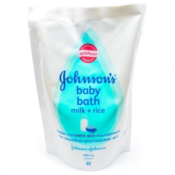 Johnson Baby Bath Milk + Rice REFILL 400ml