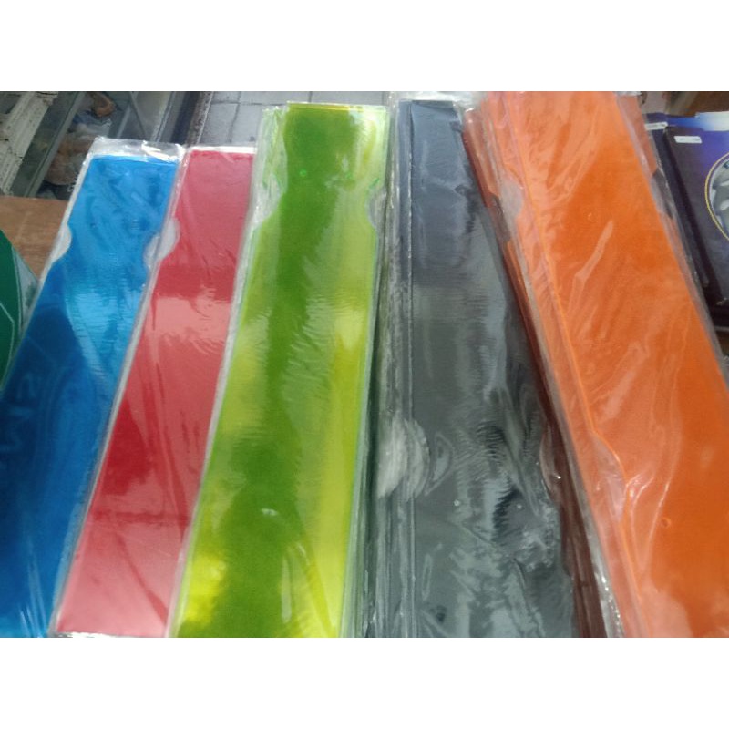 Mika kolong plastik mika transparan warna