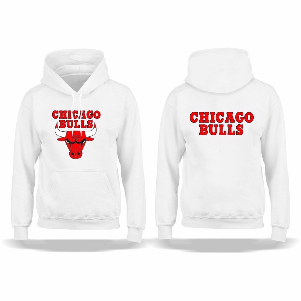 SWEATER CHICAGO BULLS/SWEATER HOODIE PRIA CHICAGO BULLS HITAM,PUTIH,ABU