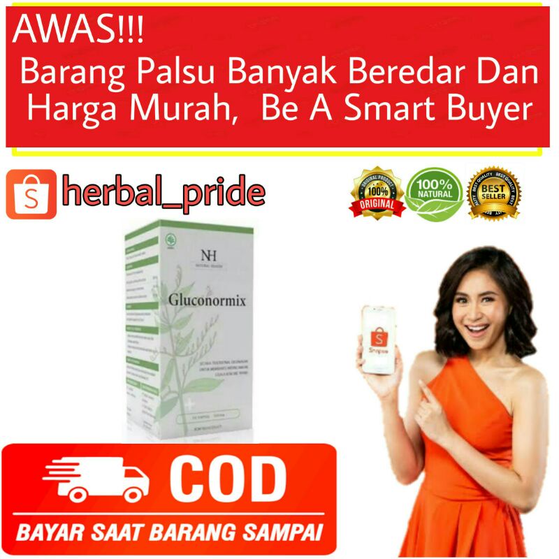 Gluconormix Original Asli Obat Diabetes