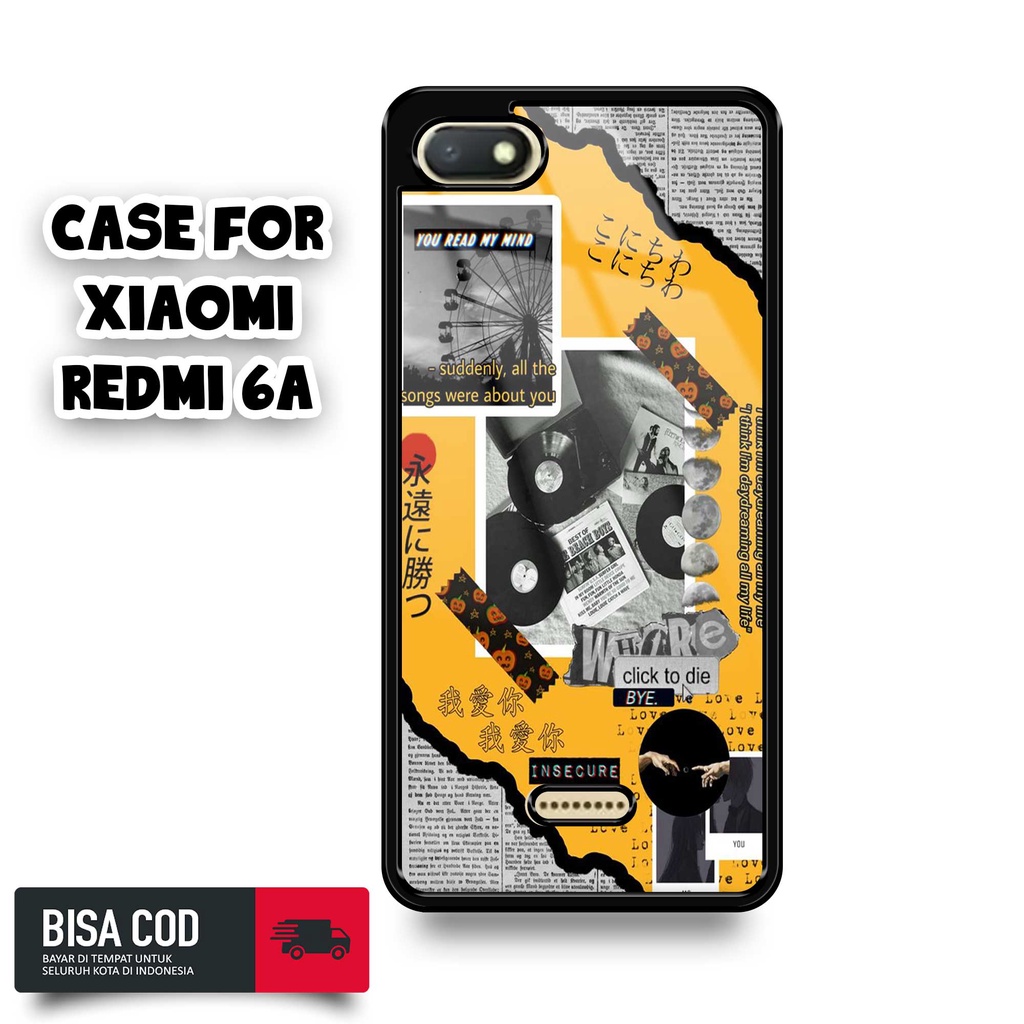 Case XIAOMI REDMI 6A - Casing XIAOMI REDMI 6A Terbaru Case [ NASA TICKET ] Cassing Hp XIAOMI REDMI 6