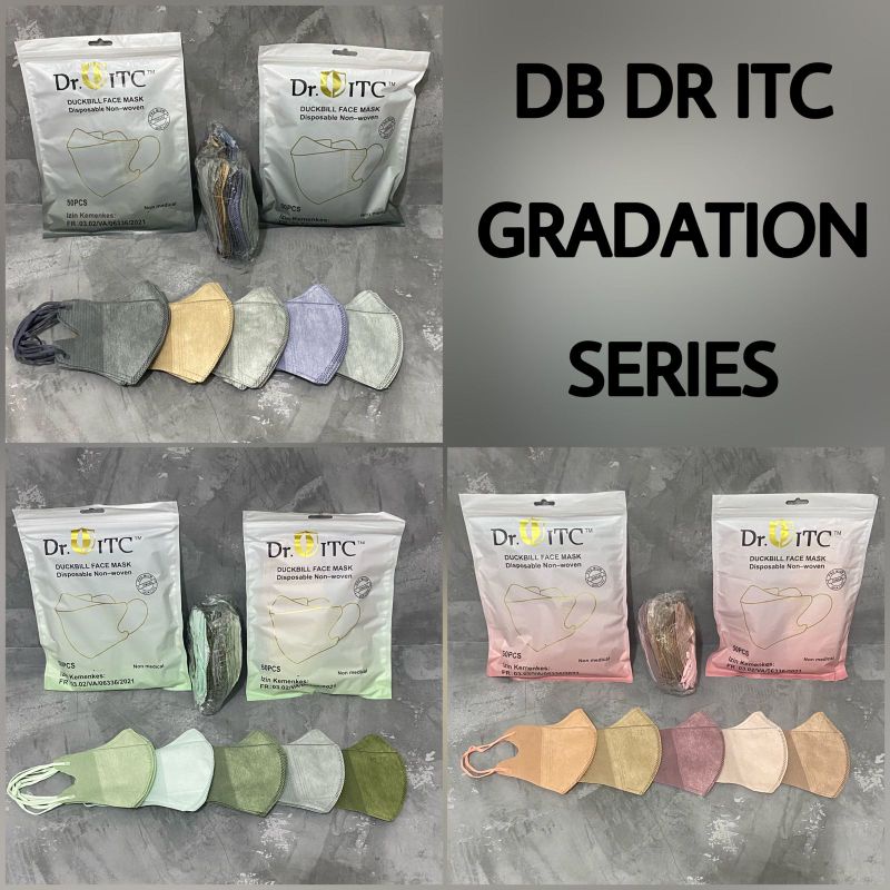 masker duckbill graduation series 1pack isi50pcs