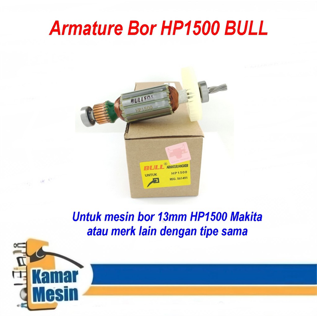 Armature Bor Makita HP1500 Bull Angker HP1500 Bull