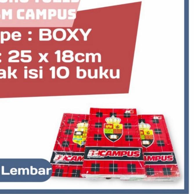 

Barang Terlaris ✴ Buku tulis Campus Bmc 36 lembar ( 10 buku )^^