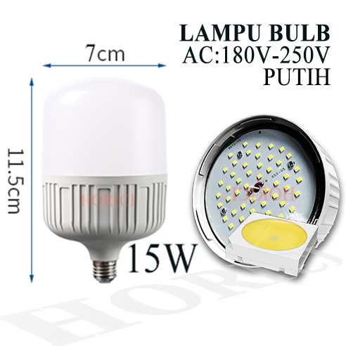 MURAH GROSIR LAMPU LED BOLA 5W 10W 15W 20W 30W 40W E27 Lampu LED Bohlam