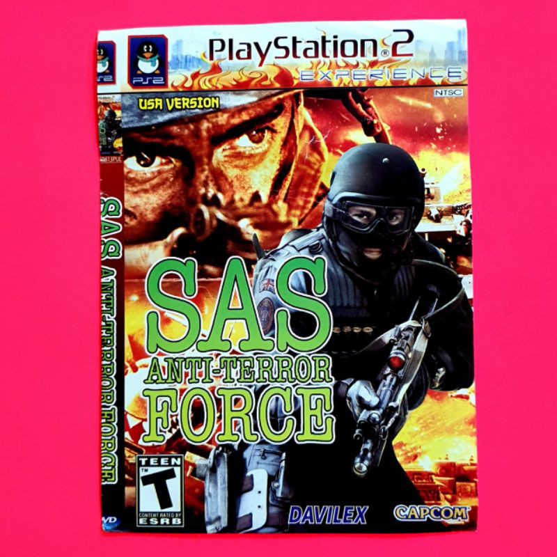 KASET PLAYSTATION 2 - SAS ANTI TERROR