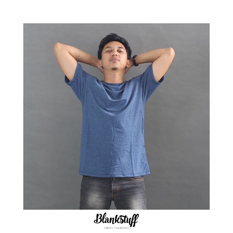 Kaos Polos Navy Misty