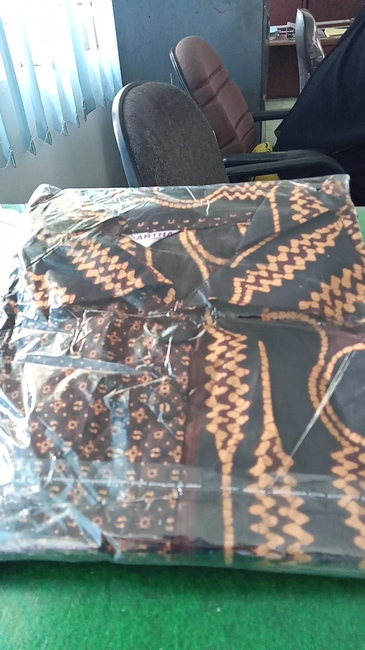 Tunic Mataram Parang Black Tunik Batik Cewek Tunic Batik Wanita Seragam Batik Kerja Batik Busui Solo