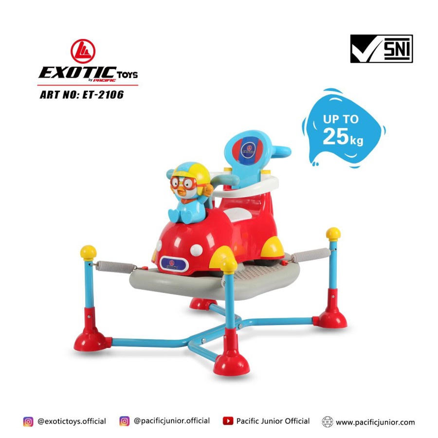 EXOTIC MULTIFUNCTION ROCKING CAR ET-2106